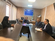 هم اکنون جلسه معاونت محترم آموزشی دانشگاه با حضور ریاست محترم آموزش و پرورش آقای دکتر آخوندی و سرکار خانم توکلی کارشناس فنی و حرفه ای و آقای سجادیان مدیر محترم بهیاری در دفتر معاونت آموزشی دانشگاه برگزار می گردد